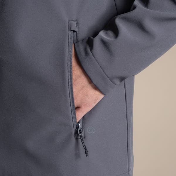 Craghoppers Herr Expert Basecamp II Soft Shell Jacka L Carbon Carbon Grey L