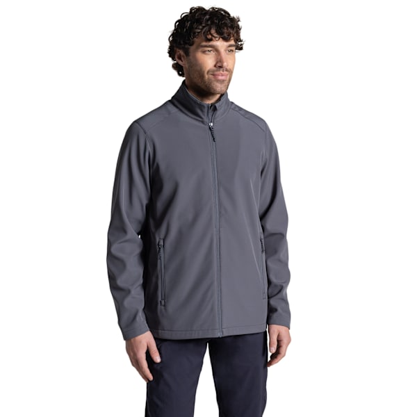 Craghoppers Herr Expert Basecamp II Softshelljacka XL Carbon Carbon Grey XL