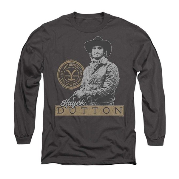 Yellowstone Unisex Vuxen Kayce Dutton T-Shirt L Kolgrå Charcoal L