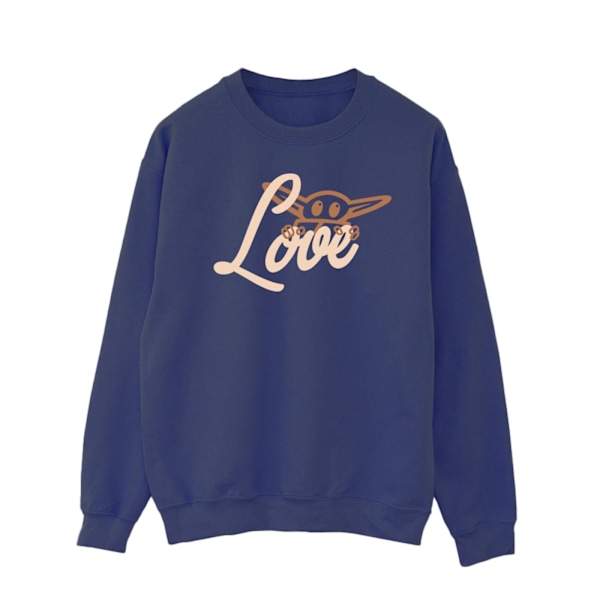 Star Wars Mens Grogu Love Sweatshirt XXL Marinblå Navy Blue XXL