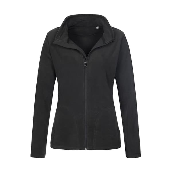 Stedman Fleecejacka för dam/flickor M Black Opal Black Opal M