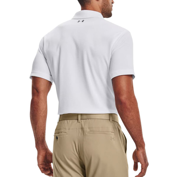 Under Armour Herr Tech Polotröja S Vit/Grafit White/Graphite S