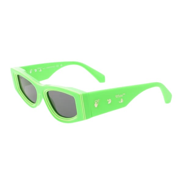 Off White Andy Geometriska Solglasögon One Size Grön Green One Size