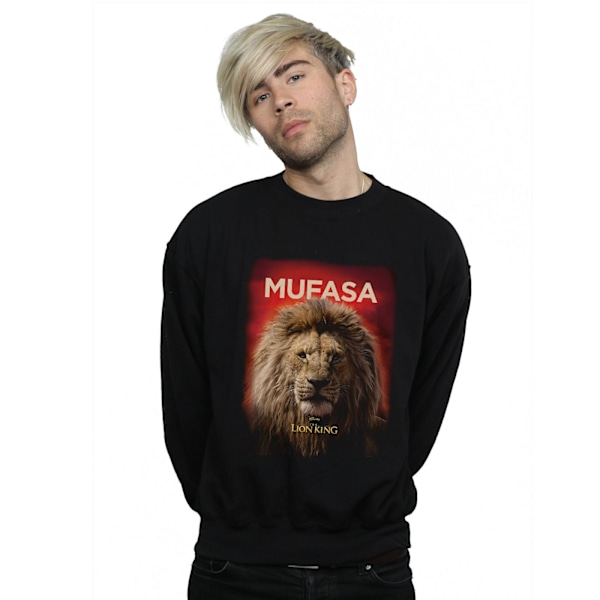 Disney Herr The Lion King Film Mufasa Poster Sweatshirt 4XL Svart Black 4XL