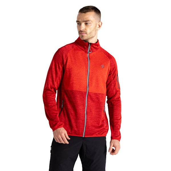 Dare 2B Torrek Fleece Top för män M Danger Red/Seville Red Danger Red/Seville Red M
