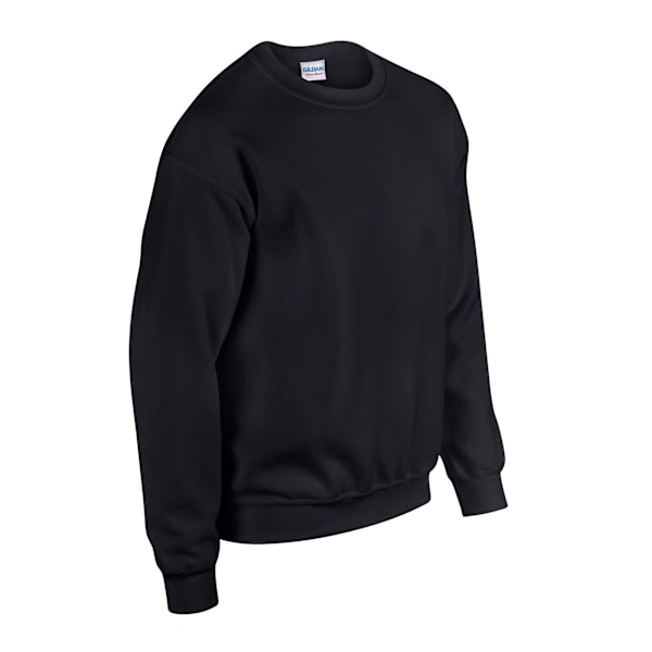 Gildan Herr Heavy Blend Sweatshirt 4XL Svart Black 4XL