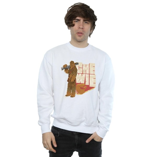 Star Wars Herr Solo Chewie Falcon Sweatshirt S Vit White S