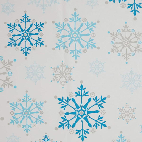 Creative Converting Plast Snöflinga Party Bordsduk One Siz White/Blue One Size