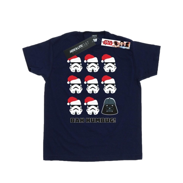 Star Wars Jul Humbug T-shirt XXL Marinblå Navy Blue XXL