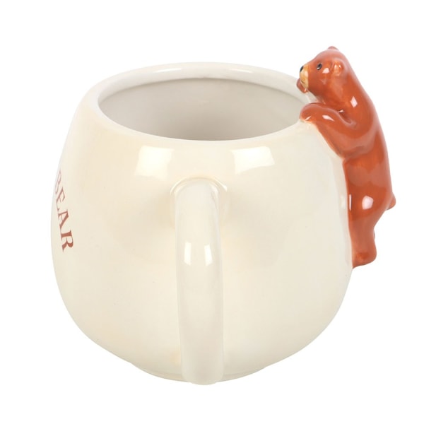 Something Different Sleepy Bear Rund Mugg One Size Vit White One Size