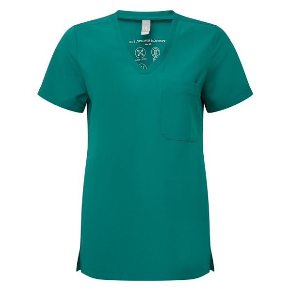 Onna Dam/Dam Limitless Arbets Tunika 4XL Ren Grön Clean Green 4XL