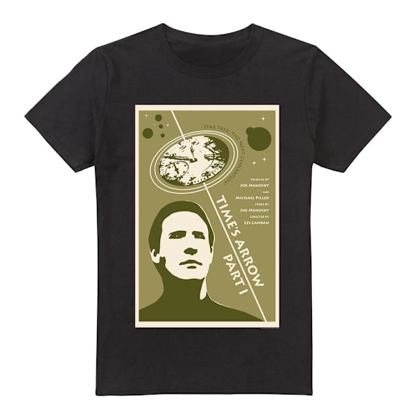 Star Trek Herr The Next Generation Säsong 5 Avsnitt 26 T-Shirt Black 4XL