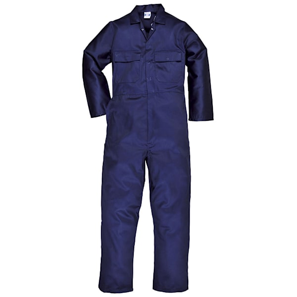 Portwest Herr Euro Work Polycotton Overall (S999) / Arbetskläder L Navy L x Regular