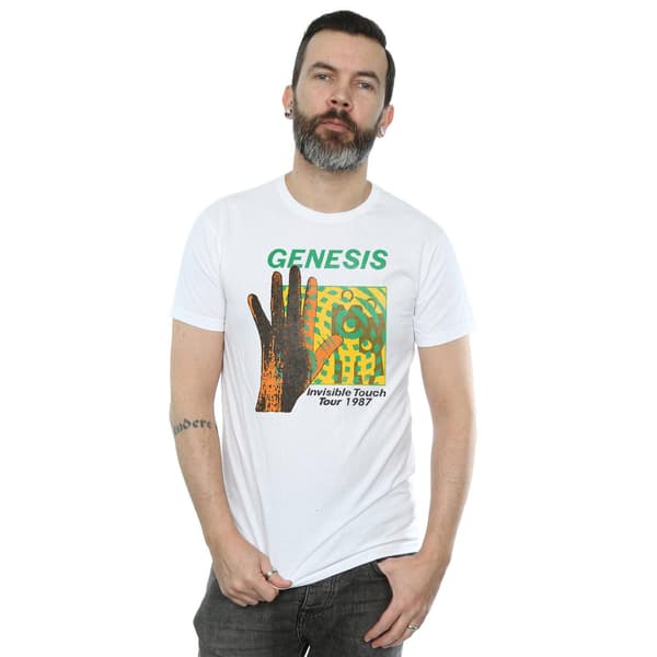 Genesis Herr Invisible Touch Tour T-Shirt S Vit White S