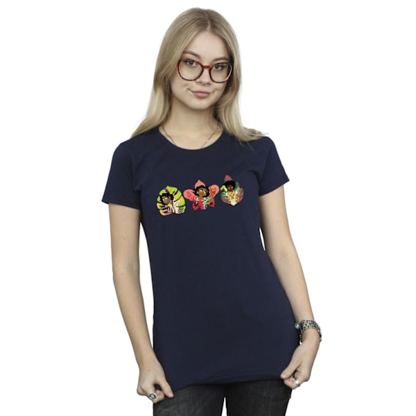 Disney Dam/Kvinnor Encanto Familjelinje Bomull T-shirt XXL Marinblå Navy Blue XXL