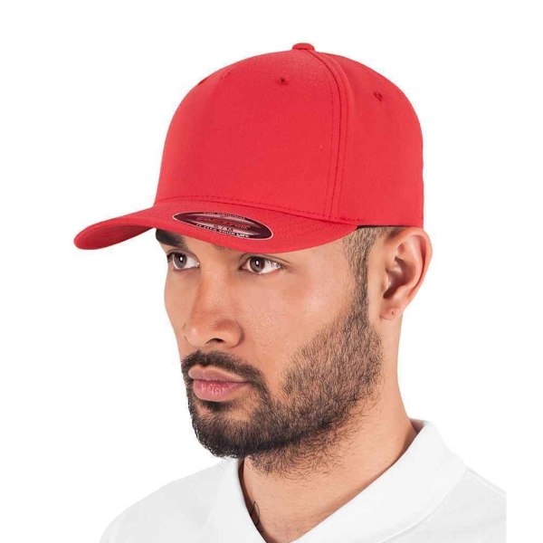 Flexfit Unisex 5 Panel Cap L/XL Röd Red L/XL