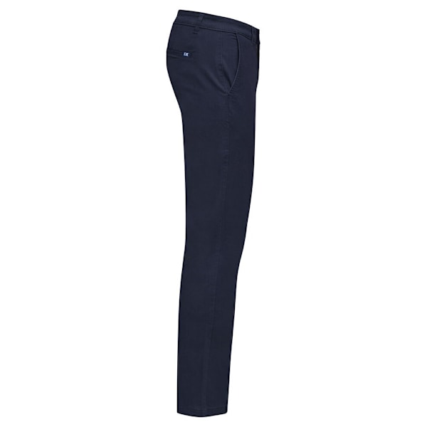 Cutter & Buck Edgemont Chinos för män 38R Mörk Marinblå Dark Navy 38R