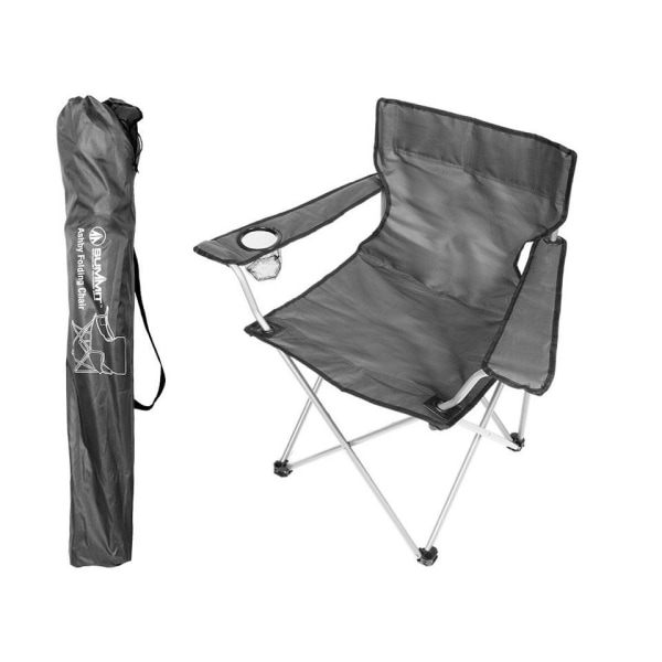 Summit Ashby Folding Chair One Size Slate Grey Slate Grey One Size