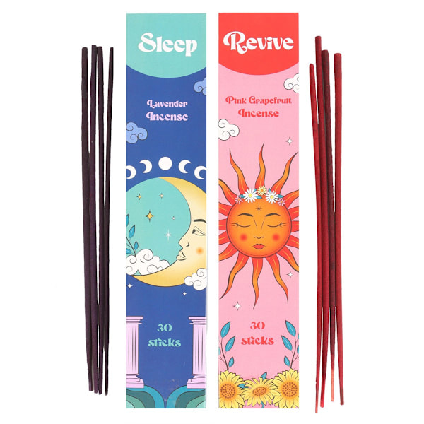 Something Different Sleep & Revive Rökelsestickor Set (Förpackning om 60) Black/Pink One Size