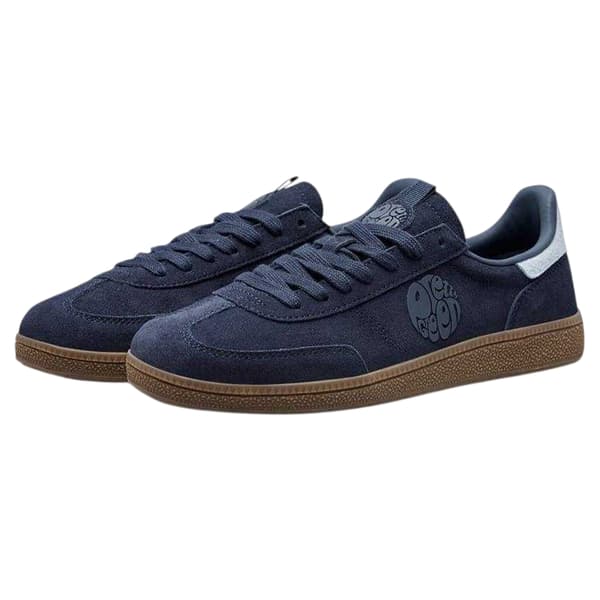 Pretty Green Herr Mocka Sneakers 6 UK Marinblå Navy 6 UK