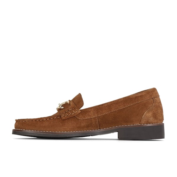Moretta Dam/Dam Rosa Mocka Loafers 4 UK Tan Tan 4 UK