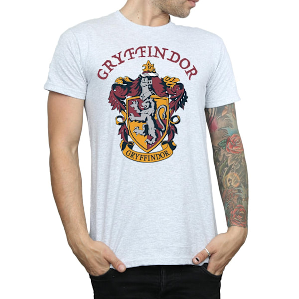 Harry Potter T-shirt för män Gryffindor 3XL Sports Grey Sports Grey 3XL