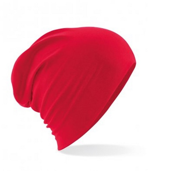 Beechfield Herr Hemsedal Slouch Beanie One Size Classic Red Classic Red One Size