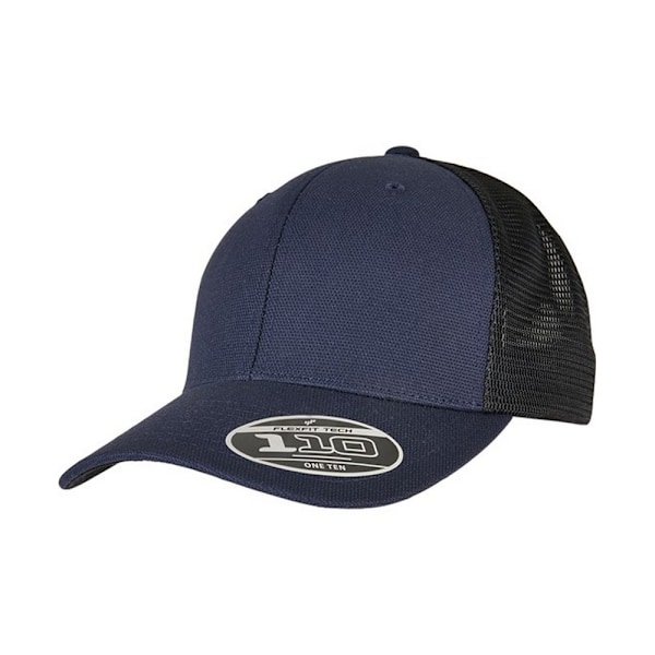 Flexfit Unisex Adult 110 Canvas Strukturerad Trucker Cap One Size Navy/Black One Size