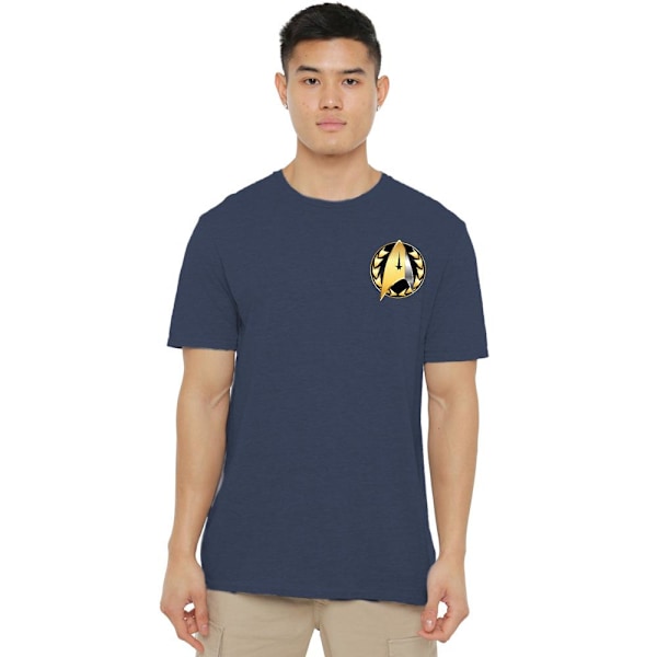 Star Trek: Discovery Unisex Vuxen Admiral Badge T-Shirt S Marinblå Navy S