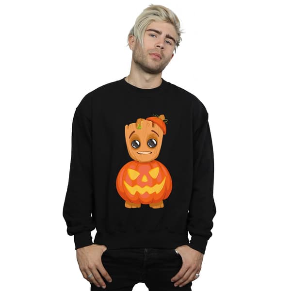 Marvel Herr Groot Pumpa Sweatshirt 5XL Svart Black 5XL