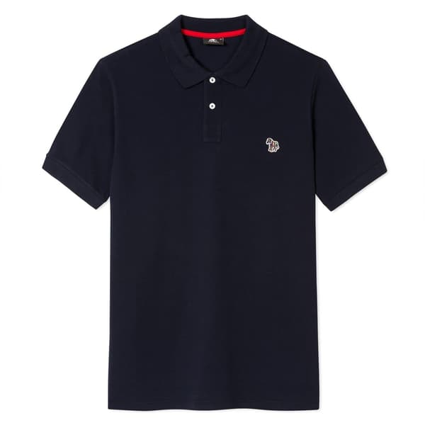 Paul Smith Herr Zebra Regular Pikétröja 3XL Marinblå Navy 3XL