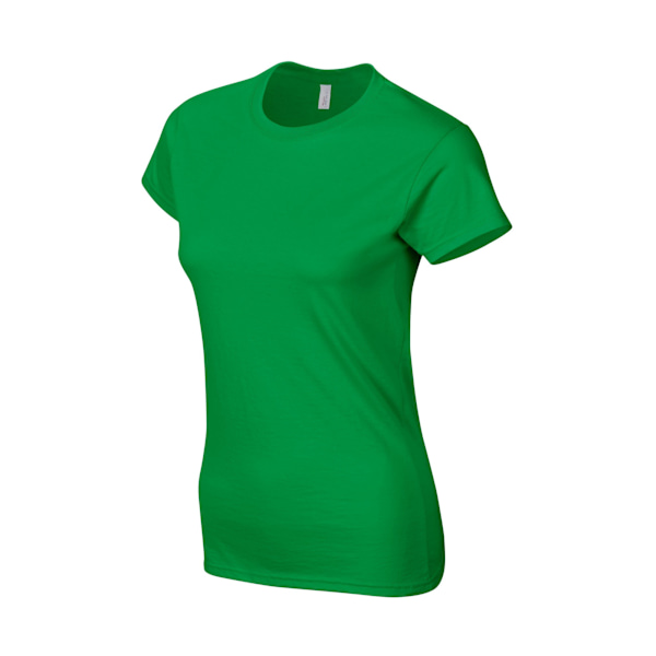 Gildan Dam/Dam Softstyle Ringspun Bomull T-shirt XXL Iris Irish Green XXL