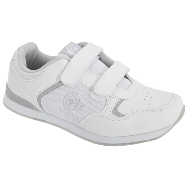 Dek Dam/Dam Lady Skipper Touch Fastening Trainer-Style Bo White 6 UK