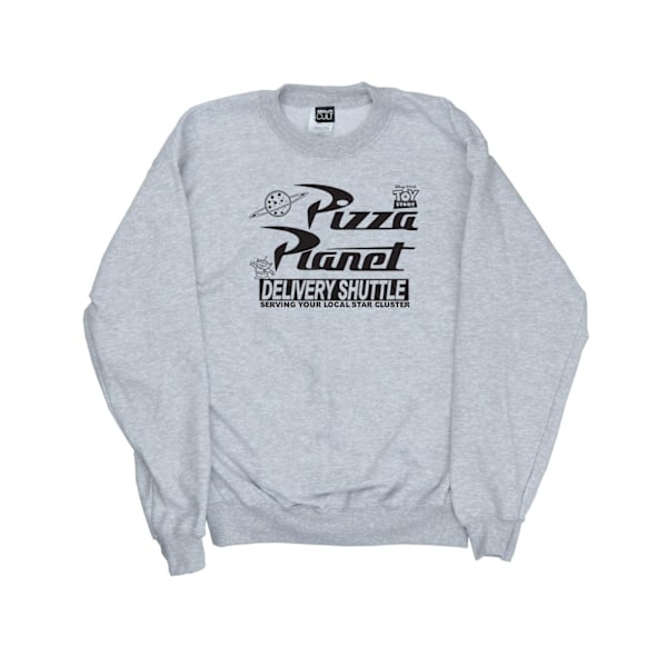 Disney Boys Toy Story Pizza Planet Logo Sweatshirt 9-11 år S Sports Grey 9-11 Years