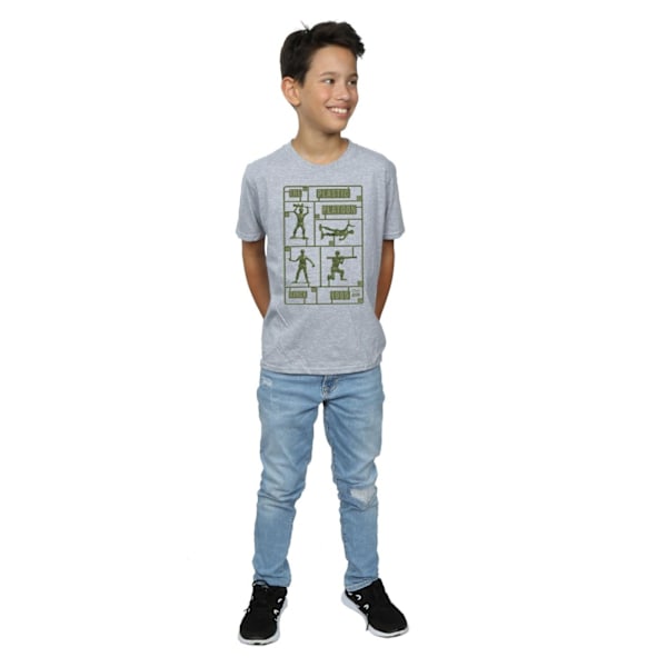 Disney Boys Toy Story The Plastic Platoon T-shirt 12-13 år S Sports Grey 12-13 Years