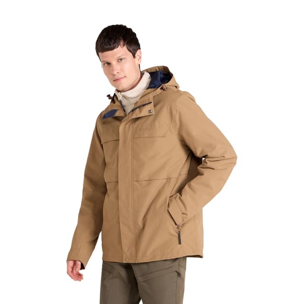 Mountain Warehouse Herr Maple 3-i-1 Vattentät Jacka M Tan Tan M