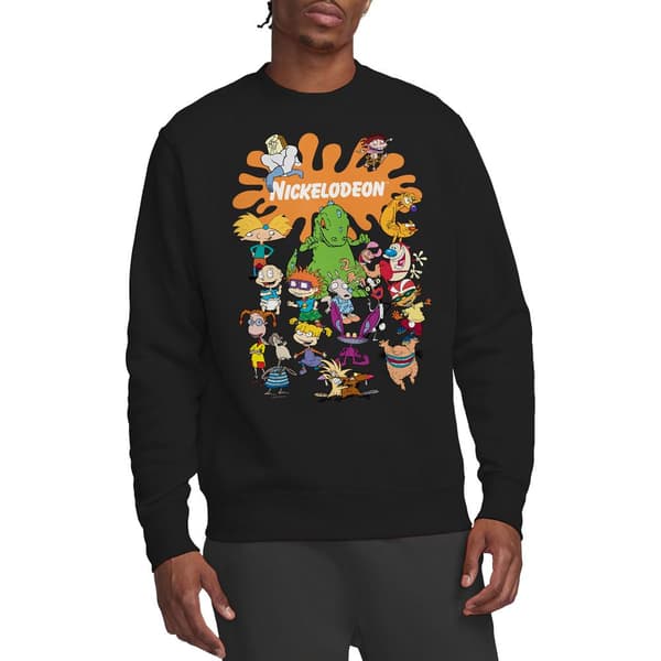 Nickelodeon Unisex Vuxen Splat Group Sweatshirt M Svart Black M