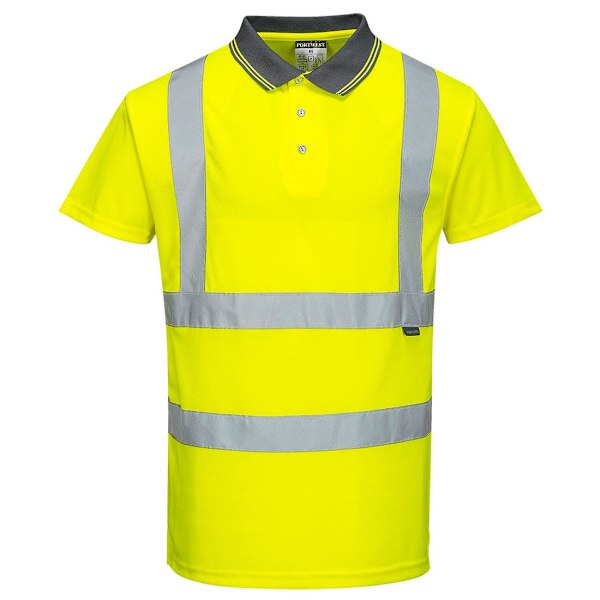 Portwest Hi-Vis Poloskjorta Herr 4XL Gul Yellow 4XL