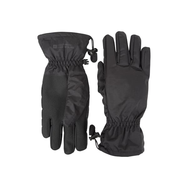 Mountain Warehouse Vattentäta Ripstop-handskar för Herrar XL Svart Black XL