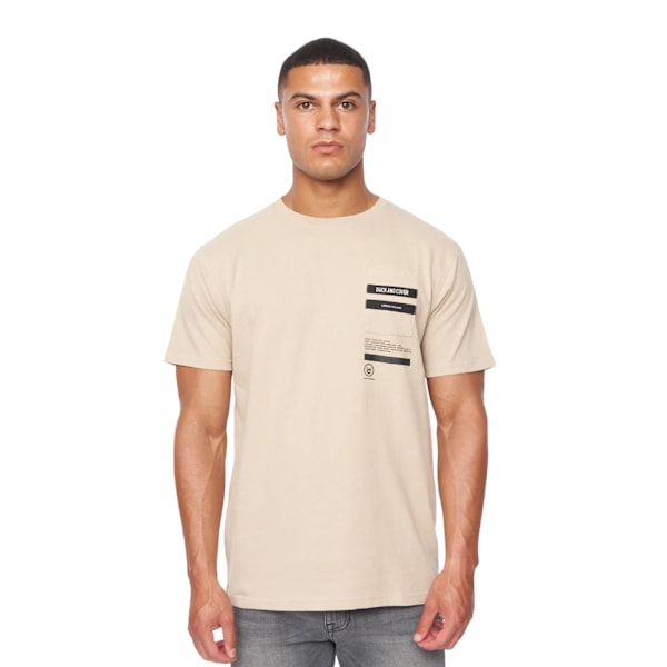 Duck and Cover Herr Heningys T-Shirt L Greige Greige L