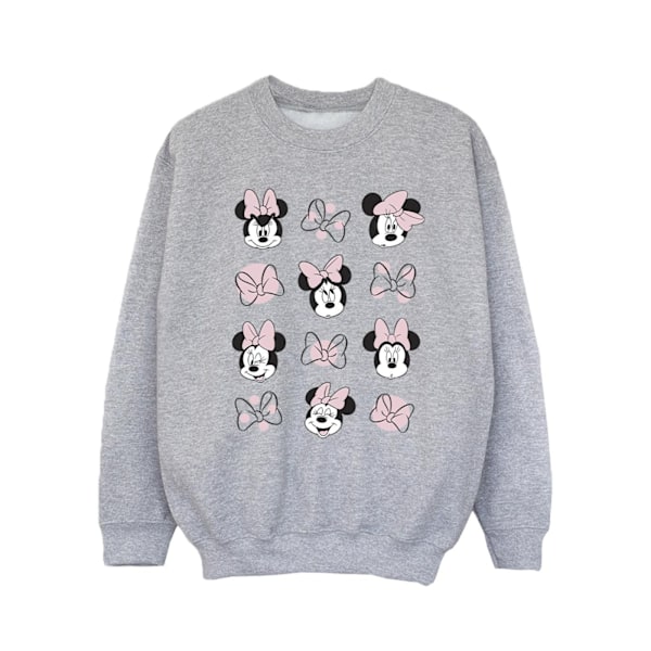 Disney Girls Minnie Mouse Flera Sweatshirt 9-11 År Sport Sports Grey 9-11 Years