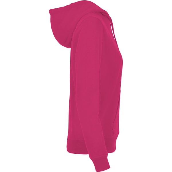 Build Your Brand Dam/Dam Basic Hoodie S Hibiscus Pink Hibiscus Pink S