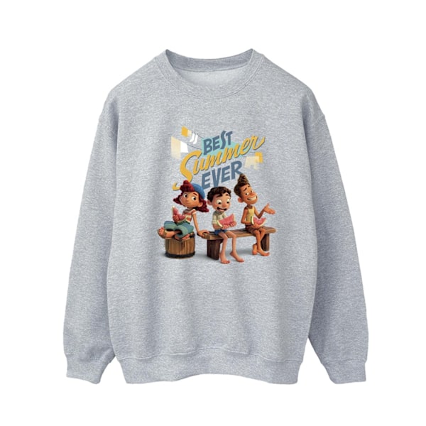Disney Mens Luca Best Summer Ever Sweatshirt XL Sports Grey Sports Grey XL