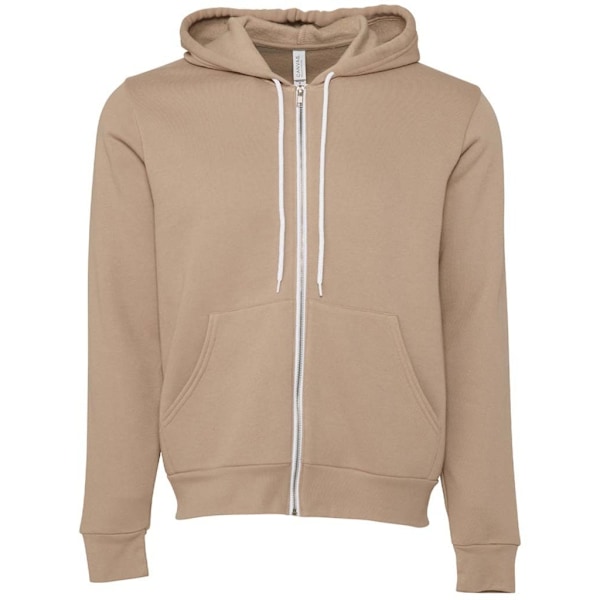 Canvas Unisex Vuxen Hoodie XS Tan Tan XS