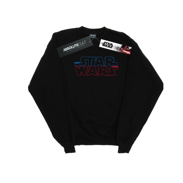 Star Wars Herr Lightsaber Logo Sweatshirt S Svart Black S