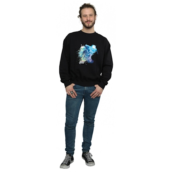 Marvel Herr Thor Art Burst Sweatshirt M Svart Black M