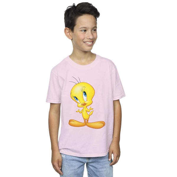 Looney Tunes Tweety T-shirt för pojkar, 3-4 år, babyrosa Baby Pink 3-4 Years