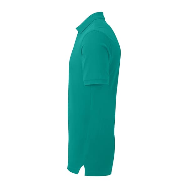 Asquith & Fox Herr Enfärgad Kortärmad Pikétröja M Jade Jade M