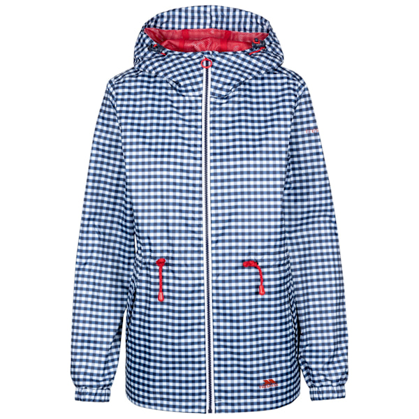 Trespass Womens/Ladies Niggle TP75 Rutig Vattentät Jacka M Navy Gingham M