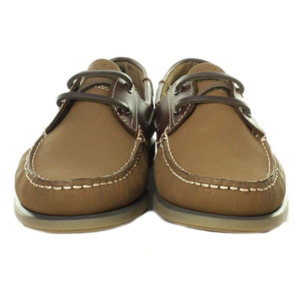 Dek Herr Moccasin Boat Shoes 8 UK Brown Nubuck/läder Brown Nubuck/Leather 8 UK